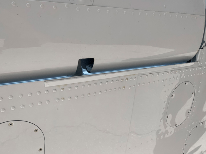 Super King Air 200 Aileron Fix